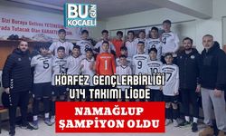 Körfez Gençlerbirliği U14 Takımı Ligde Namağlup Şampiyon Oldu