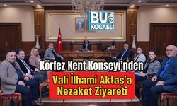 Körfez Kent Konseyi’nden Vali İlhami Aktaş’a Nezaket Ziyareti