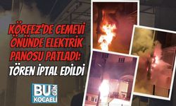Körfez’de Cemevi Önünde Elektrik Panosu Patladı: Tören İptal Edildi