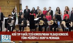 KOÜ Tıp Fakültesi Korosu’ndan Yılbaşı Konseri: Türk Müziğiyle 2026’ya Merhaba