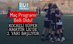 Maç Programı Belli Oldu! Kocaeli Süper Amatör Lig’de 2. Yarı Başlıyor