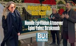 Mehmet Erdem’in Baba Acısı! Hamile Eşi Vildan Atasever Eşini Yalnız Bırakmadı