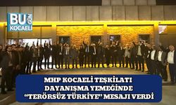 MHP Kocaeli Teşkilatı Dayanışma Yemeğinde “Terörsüz Türkiye” Mesajı Verdi
