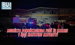 Mobilya Fabrikasında Feci İş Kazası: 1 İşçi Hayatını Kaybetti