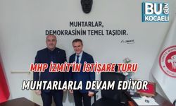 MHP İzmit’in İstişare Turu Muhtarlarla Devam Ediyor