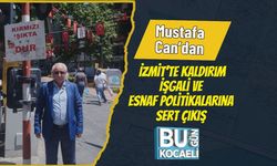 Mustafa Can’dan İzmit’te Kaldırım İşgali Ve Esnaf Politikalarına Sert Çıkış