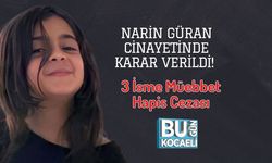 Narin Güran Cinayetinde Karar Verildi! 3 İsme Müebbet Hapis Cezası