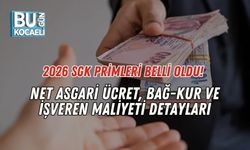 2026 SGK Primleri Belli Oldu! Net Asgari Ücret, Bağ-Kur ve İşveren Maliyeti Detayları