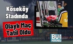 Köseköy Stadında Olaylı Maç Tatil Oldu