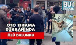 Oto Yıkama Dükkanında Ölü Bulundu