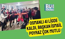 Osmanlı 41 Ligde Kaldı, Başkan İsmail Poyraz Çok Mutlu