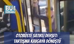 Otobüste Satırlı Dehşet: Tartışma Kavgaya Dönüştü
