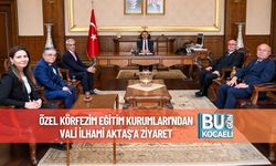 Özel Körfezim Eğitim Kurumları'ndan Vali İlhami Aktaş’a Ziyaret