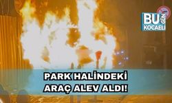 Park Halindeki Araç Alev Aldı!