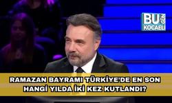 Ramazan Bayramı Türkiye’de En Son Hangi Yılda İki Kez Kutlandı?