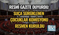 Resmî Gazete Duyurdu: Suça Sürüklenen Çocuklar Komisyonu Resmen Kuruldu