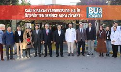 Sağlık Bakan Yardımcısı Dr. Halim Özçevik’ten Derince EAH’a Ziyaret
