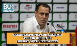 Sakaryaspor’da Şok Gelişme! Teknik Direktör Serhat Sütlü İstifa Etti