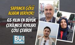 Sapanca Gölü Alarm Veriyor! 65 Yılın En Büyük Çekilmesi Kıyıları Çöle Çevirdi