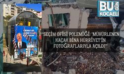 “Seçim Ofisi Polemiği: ‘Mühürlenen Kaçak Bina Hürriyet’in Fotoğraflarıyla Açıldı’”