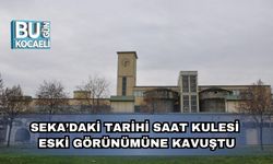 Seka'daki Tarihi Saat Kulesi Eski Görünümüne Kavuştu