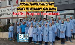 Kocaeli Üniversitesi’nde Deney Hayvanları Kullanımı Sertifika Programı Tamamlandı