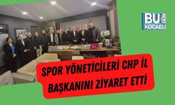 Spor Yöneticileri CHP İl Başkanını Ziyaret Etti