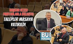 Başkan Sezer Muhtarlarla Buluştu: Talepler Masaya Yatırıldı