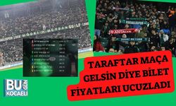 Taraftar Maça Gelsin Diye Bilet Fiyatları Ucuzladı
