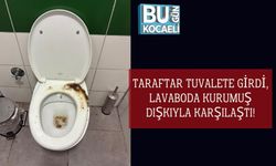 Taraftar Tuvalete Girdi, Lavaboda KURUMUŞ DIŞKIYLA Karşılaştı!