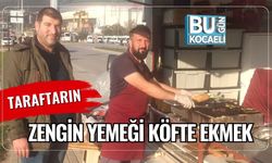 Taraftarın Zengin Yemeği Köfte Ekmek