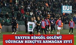 Tayfur Bingöl Golünü Uğurcan Bekçi’ye Armağan Etti