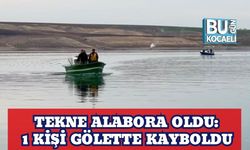 Tekne Alabora Oldu: 1 Kişi Gölette Kayboldu