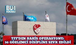 Tff’den Bahis Operasyonu: 30 Gözlemci Disipline Sevk Edildi