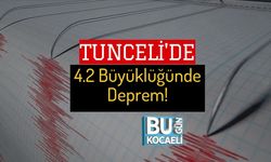 Tunceli'de 4.2 Büyüklüğünde Deprem!