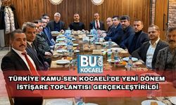 Türkiye Kamu-Sen Kocaeli’nde Yeni Dönem İstişare Toplantısı Gerçekleştirildi