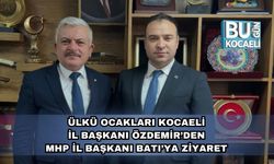 Ülkü Ocakları Kocaeli İl Başkanı Özdemir’den MHP İl Başkanı Batı’ya ziyaret