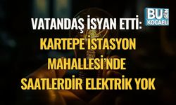 Vatandaş İsyan Etti: Kartepe İstasyon Mahallesi’nde Saatlerdir Elektrik Yok