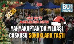 Yahyakaptan’da Yılbaşı Coşkusu Sokaklara Taştı