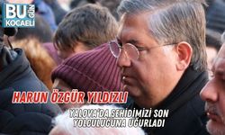 Harun Özgür Yıldızlı, Yalova’da Şehidimizi Son Yolculuğuna Uğurladı