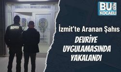 İzmit’te Aranan Şahıs Devriye Uygulamasında Yakalandı