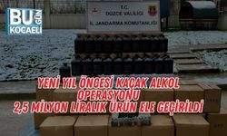 Yeni Yıl Öncesi Kaçak Alkol Operasyonu: 2,5 Milyon Liralık Ürün Ele Geçirildi