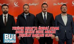 Yeniden Refah’ta Önemli Atama: Cabir Bilikci Genel Merkez Teşkilat Başkanı Oldu