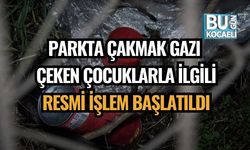 Parkta Çakmak Gazı Çeken Çocuklarla İlgili Resmi İşlem Başlatıldı