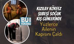Kızılay Körfez Şubesi Soğuk Kış Günlerinde Yüzlerce Ailenin Kapısını Çaldı