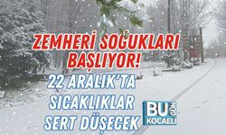 Zemheri Soğukları Başlıyor! 22 Aralık'ta Sıcaklıklar Sert Düşecek