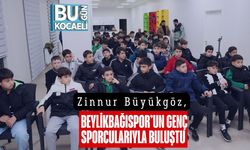 Zinnur Büyükgöz, Beylikbağıspor’un Genç Sporcularıyla Buluştu