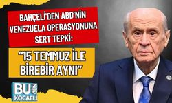 Bahçeli'den ABD’nin Venezuela Operasyonuna Sert Tepki: “15 Temmuz ile Birebir Aynı”