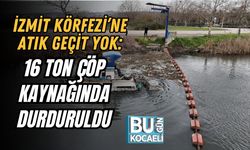 İzmit Körfezi’ne Atık Geçit Yok: 16 Ton Çöp Kaynağında Durduruldu