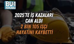 2025’te İş Kazaları Can Aldı: 2 Bin 105 İşçi Hayatını Kaybetti